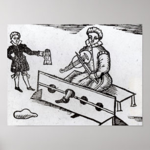 Ein Handtaschendieb die auf Lager Poster