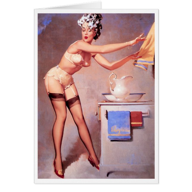 Ein Handtuch bitte Button hoch (Vorne)