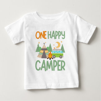 Ein Happy Camping T - Shirt zum ersten Geburtstag 