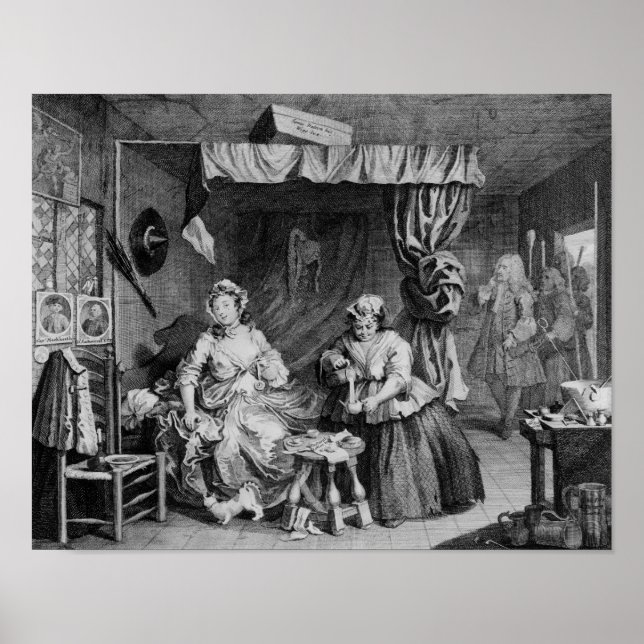 Ein Harlot-Fortschritt Poster (Vorne)