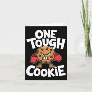 Ein harter Keks Boxer Boxing Funny Cookie Lover Karte