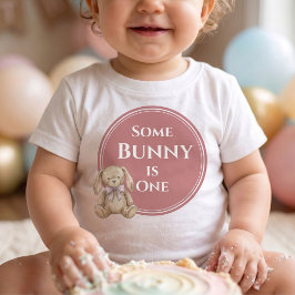 Ein Häschen ist ein Häschen-Geburtstagsmädchen  Baby T-shirt