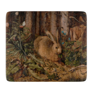 Ein Hase im Wald (von Hans Hoffmann) Schneidebrett