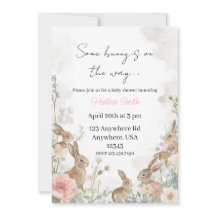 Ein Hase ist auf dem Weg