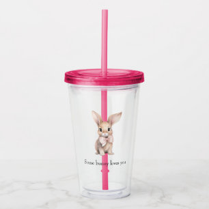 Ein Hase liebt dich Acryltrinkbecher