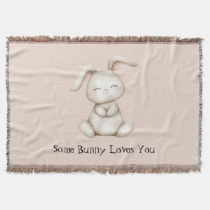 Ein Hase liebt dich Decke
