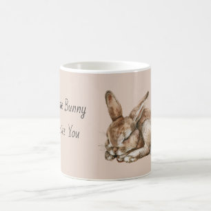 Ein Hase liebt dich Kaffeetasse