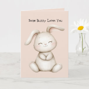Ein Hase liebt dich Karte