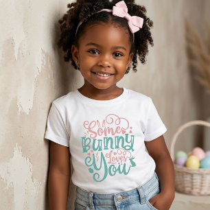 Ein Hase liebt dich Ostern T-Shirt für Jungen Mädc