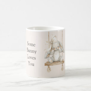 Ein Hase liebt dich Swing Kaffeetasse