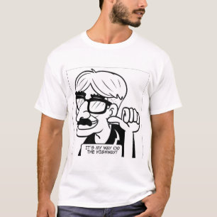 Ein hässlich amerikanisches T-Shirt