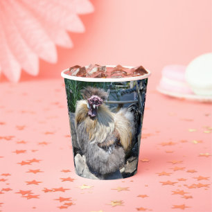 Ein hässliches, flauschiges Huhn, Pappbecher