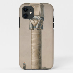 Ein Hathor ging Säule bei Dendarah, Illustration Case-Mate iPhone Hülle