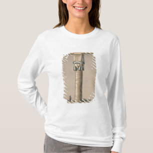 Ein Hathor ging Säule bei Dendarah, Illustration T-Shirt
