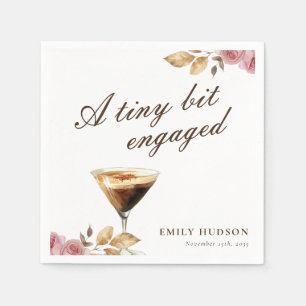 Ein Hauch Espresso Martini Junggesellinnenabschied Serviette