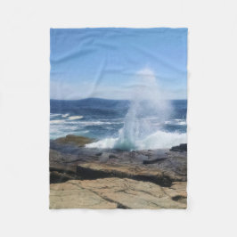 Ein Hauch von Abenteuer bei Schoodic Point Fleecedecke