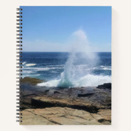 Ein Hauch von Abenteuer bei Schoodic Point Notizbuch