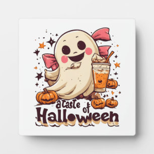 Ein Hauch von Halloween Fotoplatte