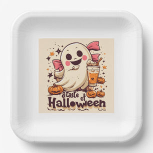 Ein Hauch von Halloween Pappteller