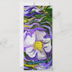 Ein Hauch von lila Magie - Blume Power