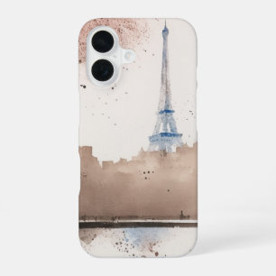 Ein Hauch von Paris - Aquarell - iPhone 16 Hülle