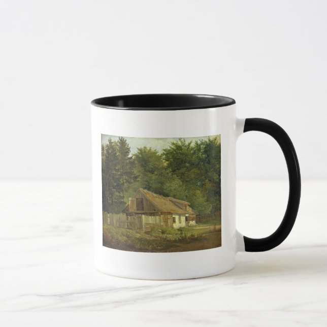 Ein Haus im Frederiksdal Wald nahe Tasse (Rechts)