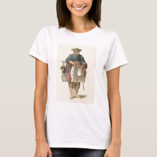 Ein Hausierer, überziehen 17 "vom Kostüm der T-Shirt