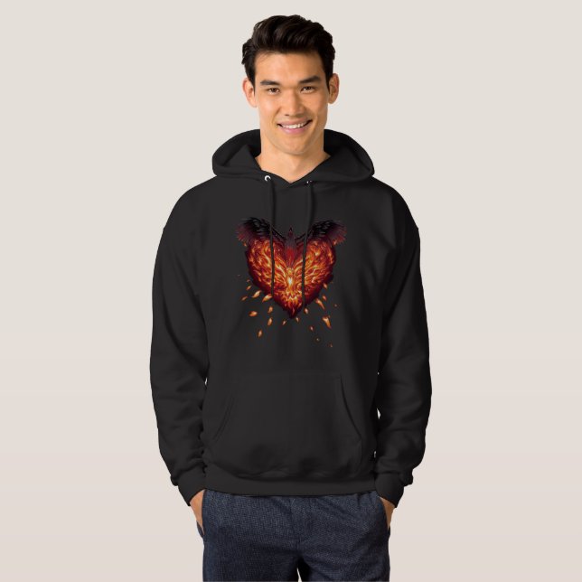 Ein Heart Reborn Hoodie (Vorne ganz)