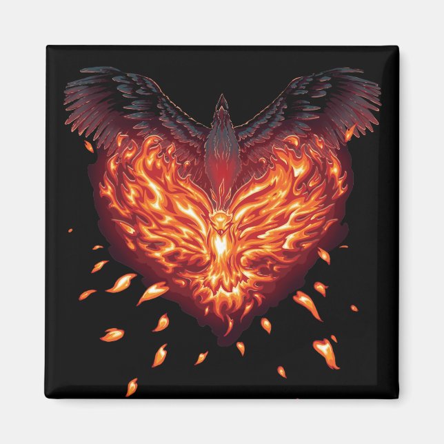 Ein Heart Reborn Magnet (Vorne)