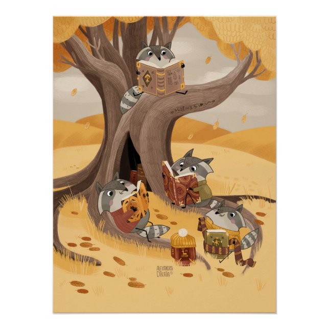 Ein Heiler alter Bücher Poster (Vorderseite)