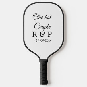 Ein heißer Zusatz für Paarnamen Anfangsbuchstabe T Pickleball Schläger