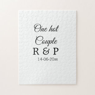 Ein heißes Zusatzpaar Name Anfangsbuchstabe Textda Puzzle