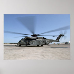 Ein Helikopter für den Drachenflieger MH-53E Poster