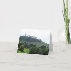 Ein heller Patch - Upcountry Grußkarte Karte