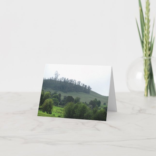 Ein heller Patch - Upcountry Grußkarte Karte (Vorderseite)