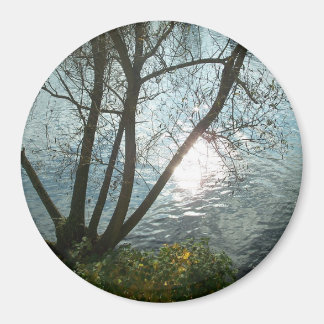 Ein Herbsttag am See Magnet