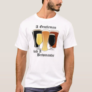 Ein Herr und ein Brewmaster T-Shirt