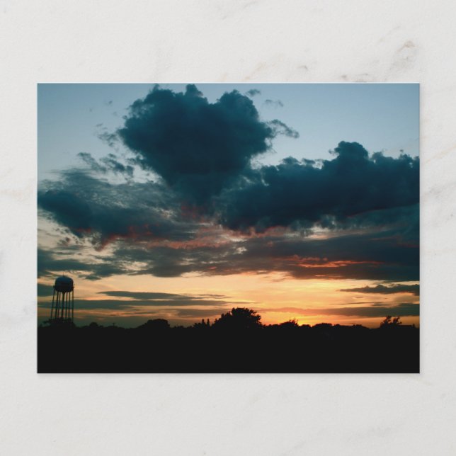 Ein Herz am Himmel Postkarte (Vorderseite)