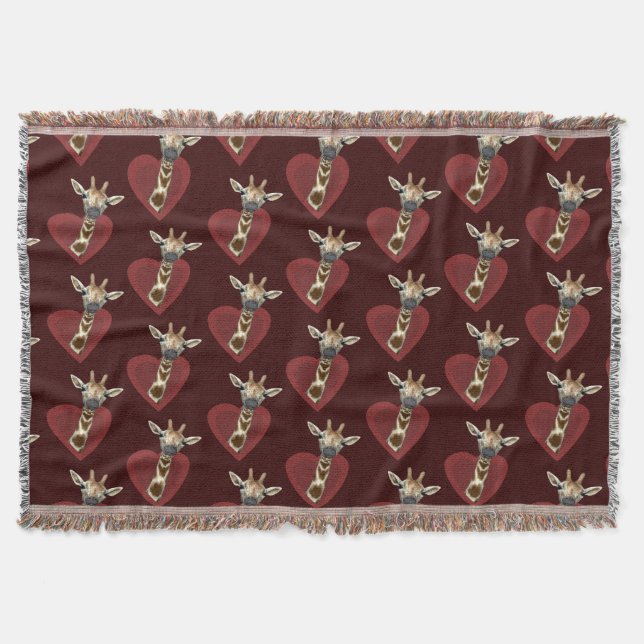 Ein Herz für Giraffen Decke (Vorderseite)