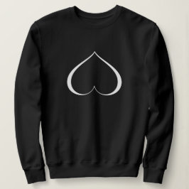 EIN HERZ IN DER DISTRESS, WAS SWEATSHIRT