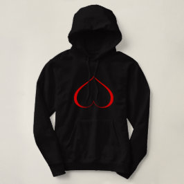 EIN HERZ IN DISTREUE Rot Hoodie