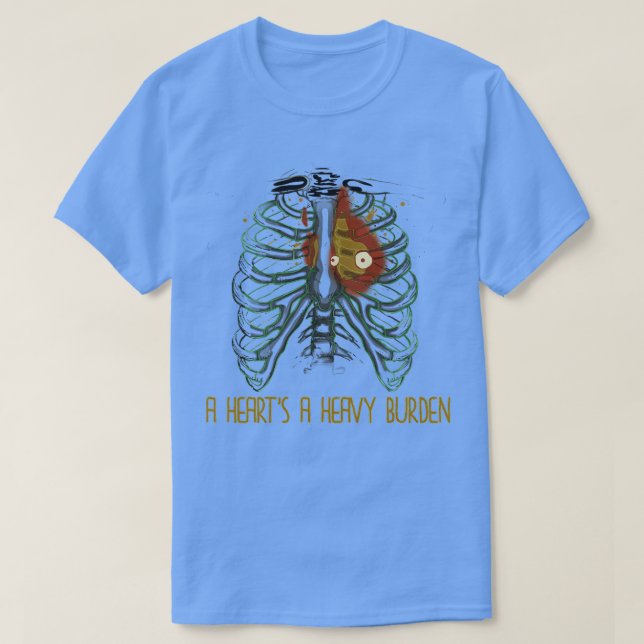 Ein Herz ist ein schweres Band T-Shirt (Design vorne)