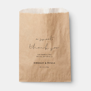 Ein herzliches Dankeschön für die Minimalistische  Geschenktütchen