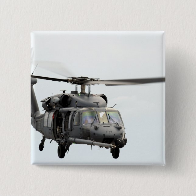 Ein HH-60 Pave Hawk Hubschrauber Button (Vorderseite)