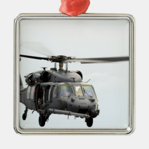 Ein HH-60 pflastern Falkehubschrauber Silbernes Ornament