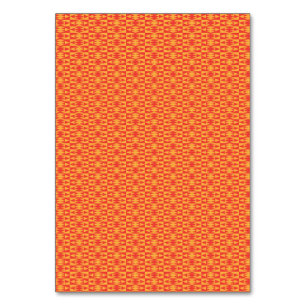 Ein Hintergrundmuster mit Orange und Pfirsich Tischnummer