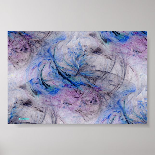 Ein Hinweis auf Lila Poster (Vorne)