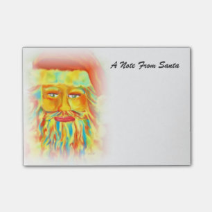 Ein Hinweis von Santa Digital Art Post-it Klebezettel