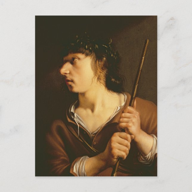 Ein Hirte, 1635 Postkarte (Vorderseite)