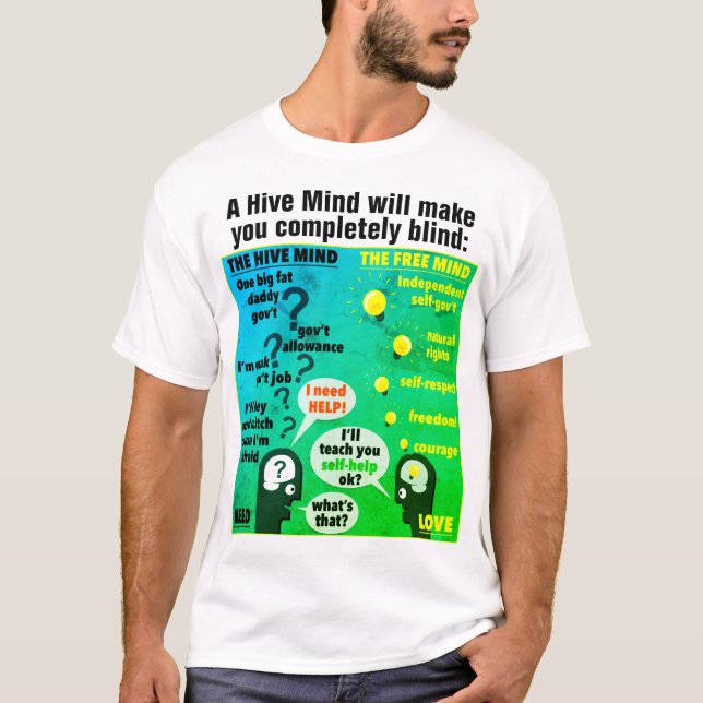 Ein Hive Mind (Licht) T-Shirt (Vorderseite)